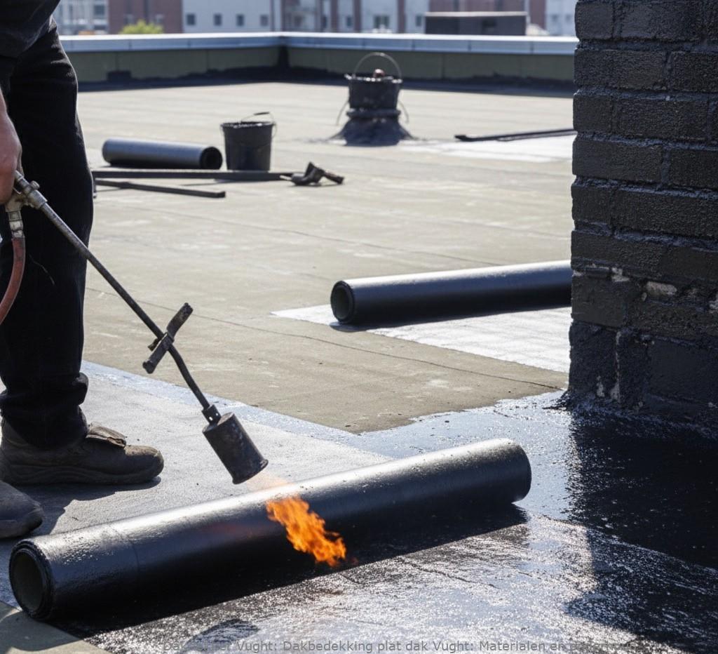 Dakbedekking Plat Dak Vught 1