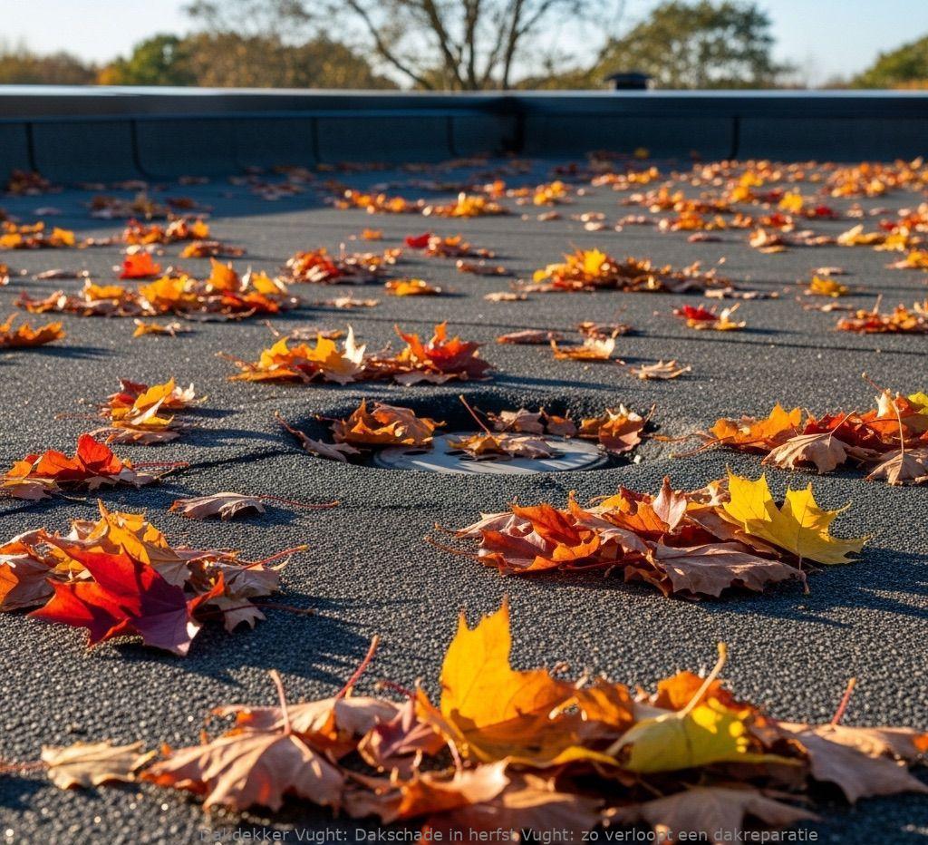 Dakschade In Herfst Vught